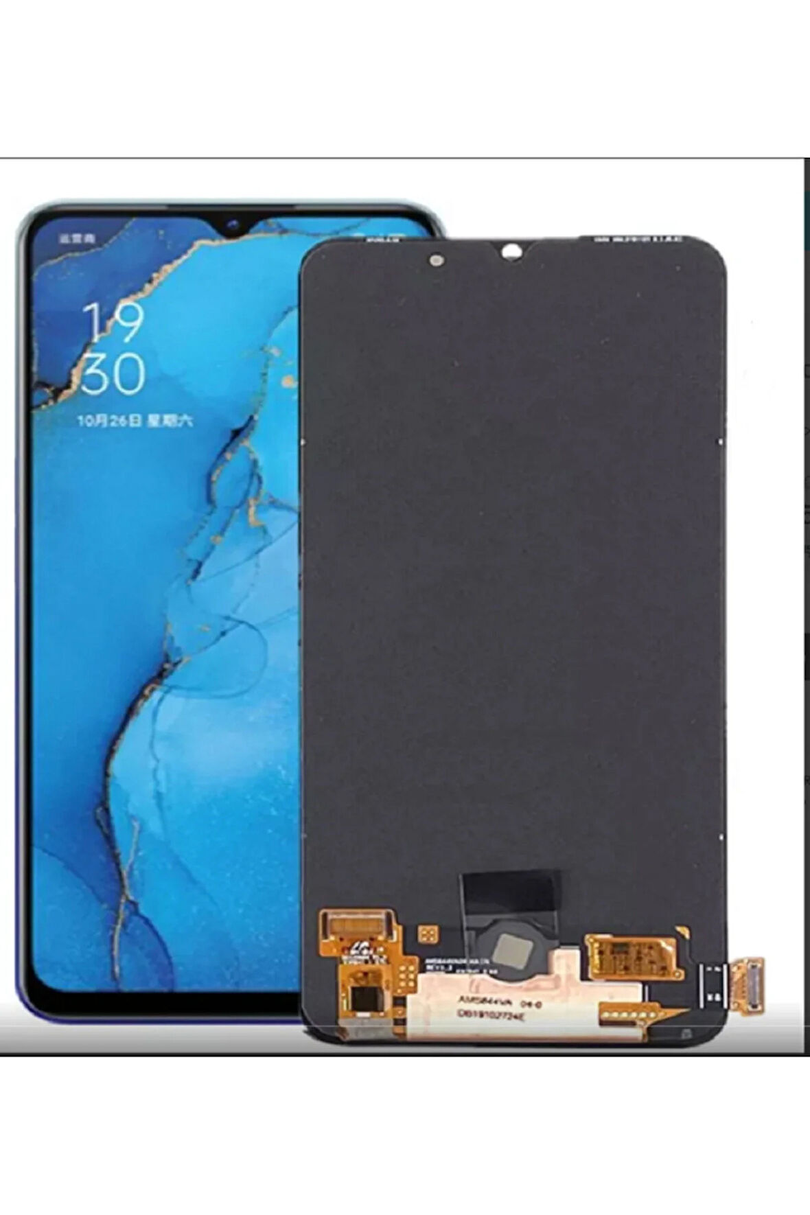 Oppo Reno 3 Uyumlu Lcd Oled Ekran ve Dokunmatik