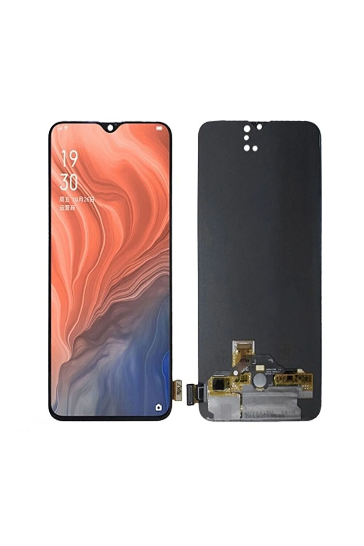 Oppo Reno Z Uyumlu Lcd Oled Ekran ve Dokunmatik Set