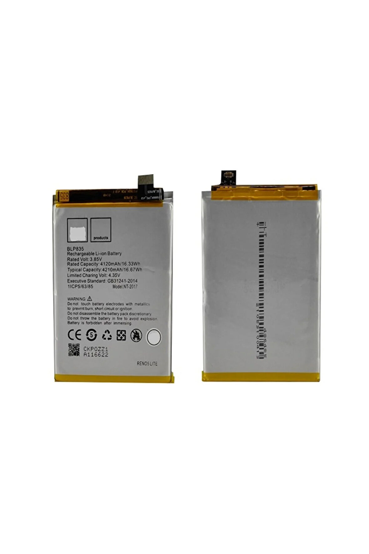 Oppo Reno 5 LİTE Uyumlu Batarya