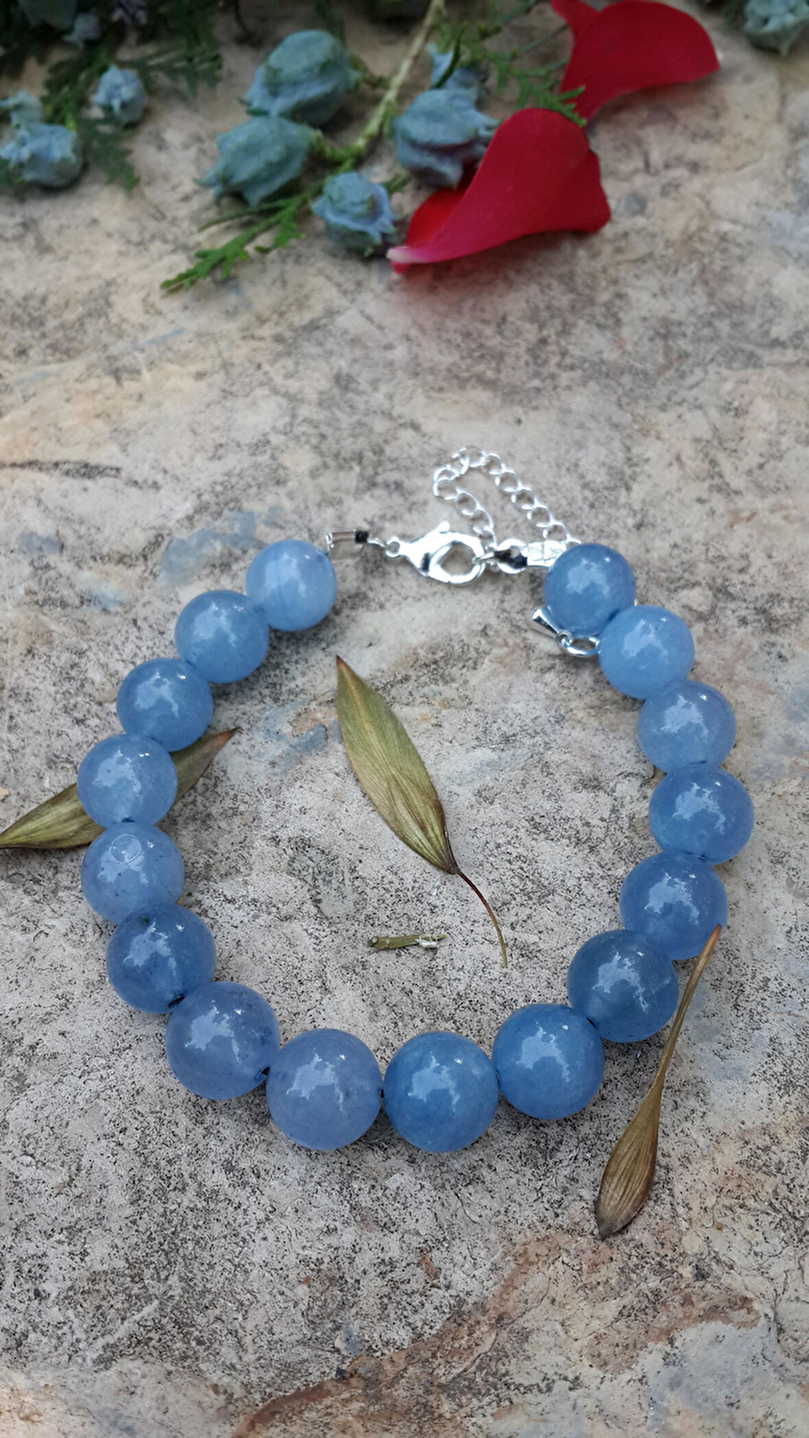 STONEAGE Yeşim Doğal Taş Kadın Bileklik