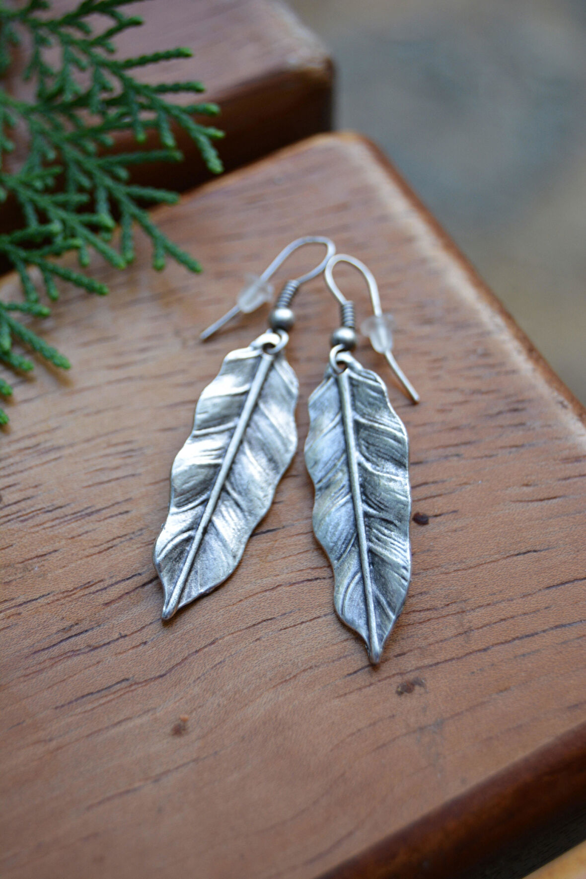 STONEAGE Antik Gümüş Vintage Gümüş Rengi Bohem Kadın Küpe