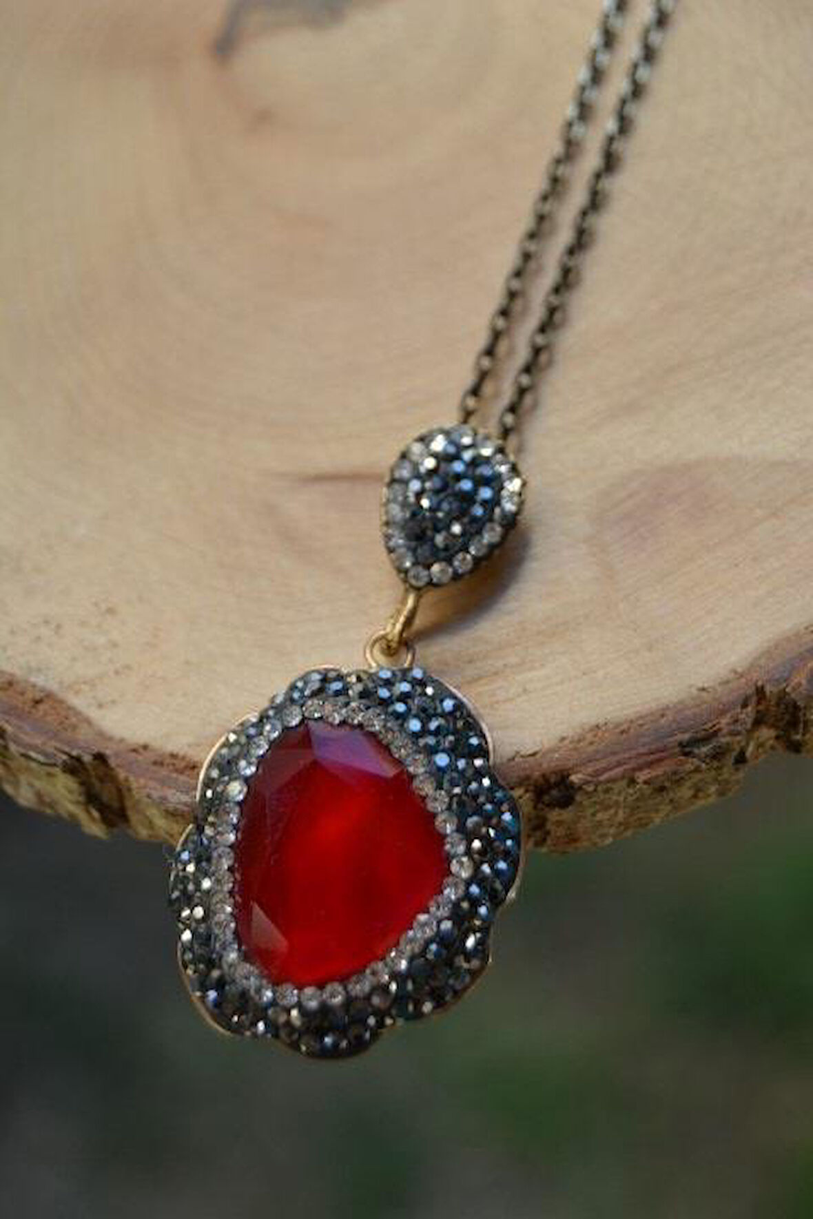 STONEAGE JEWELLERY El Yapımı Tasarım Bayan Kolye