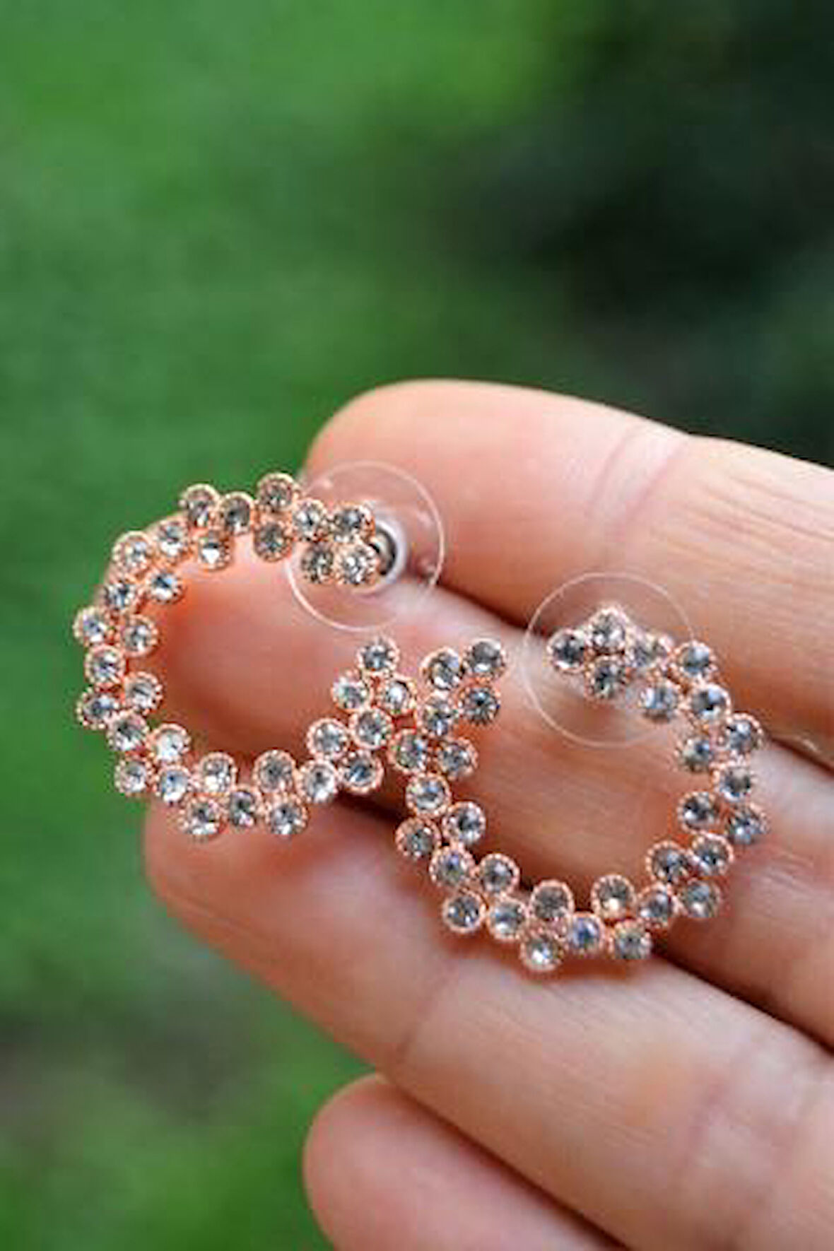 STONEAGE Halka Kadın Küpe Çivili