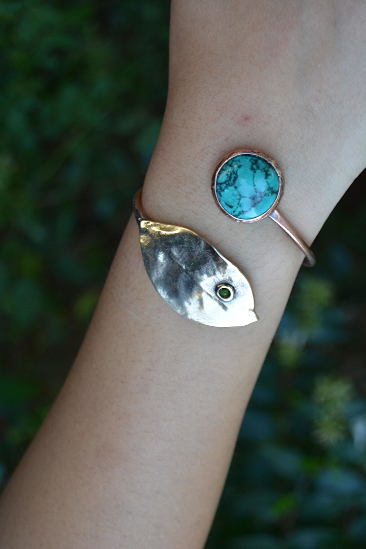 STONEAGE Turkuaz Taşlı Tasarım Kadın Bileklik