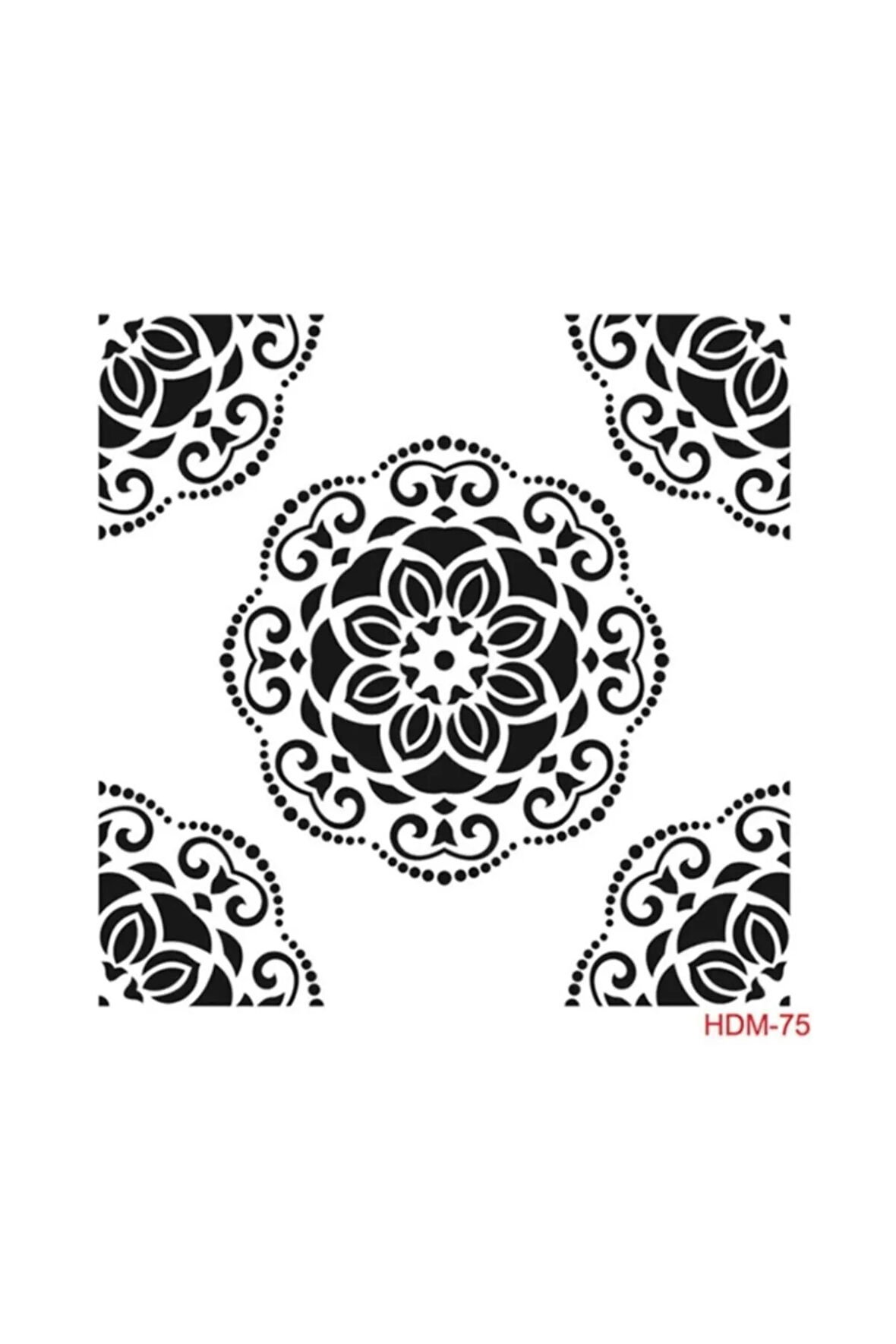 Stencil (şablon) 25x25 Cm