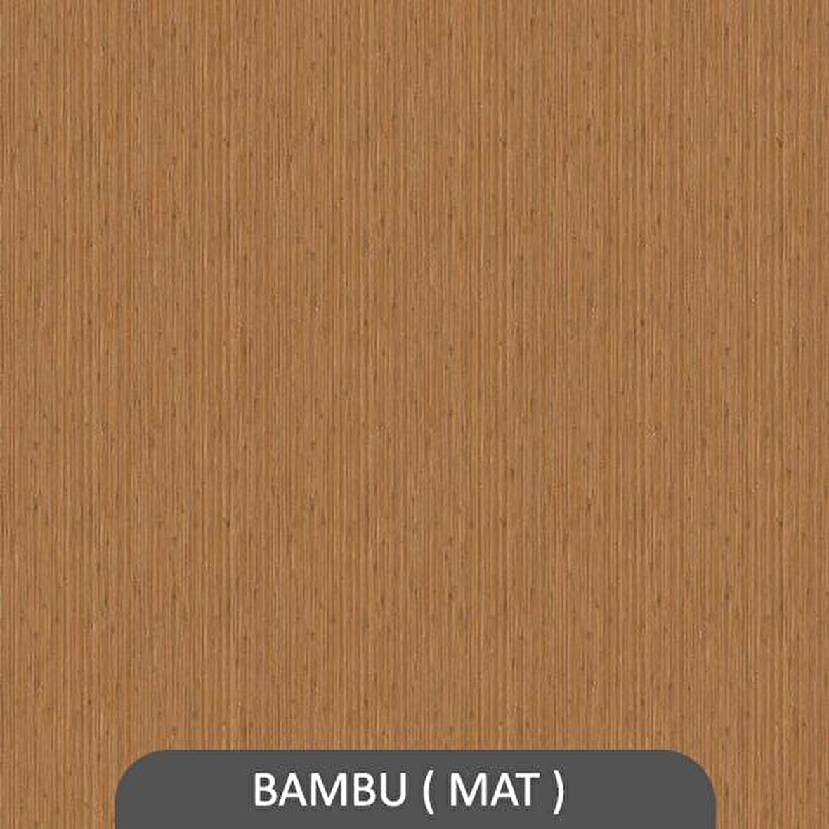 2 Lİ ZİGANA DUVAR RAFI  BAMBU ( MAT )