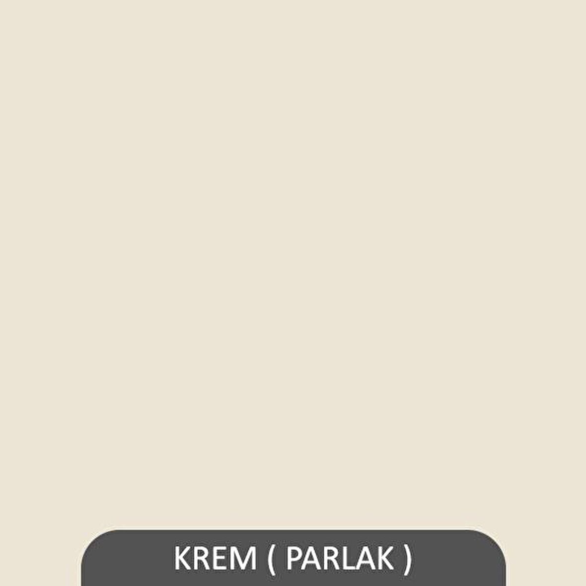 2 Lİ ZİGANA DUVAR RAFI  KREM ( PARLAK )