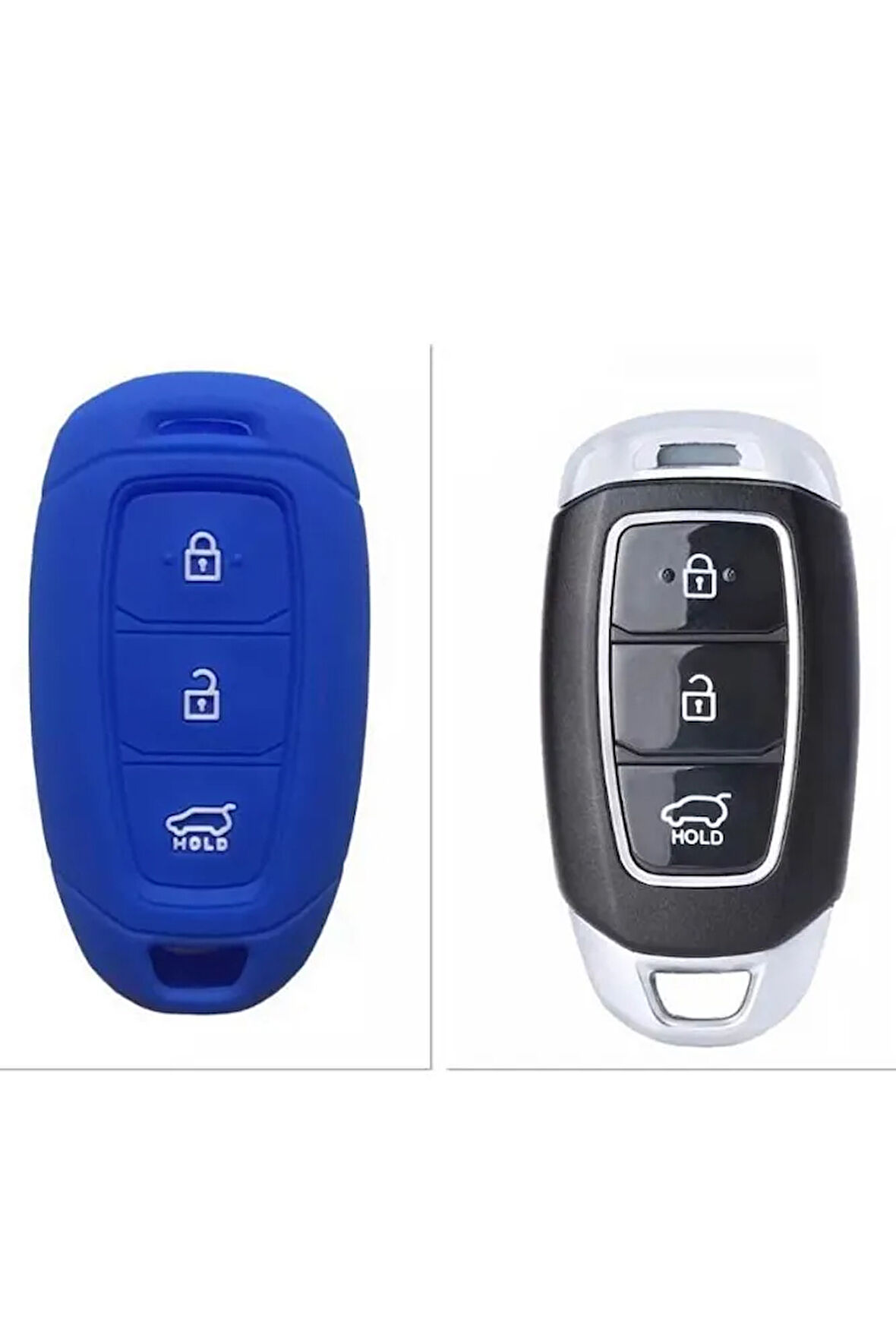 Hyundai Kona I30 Solaris Elantra Silikon Anahtar Koruma Kılıf Anahtar Teyiti Yapınız