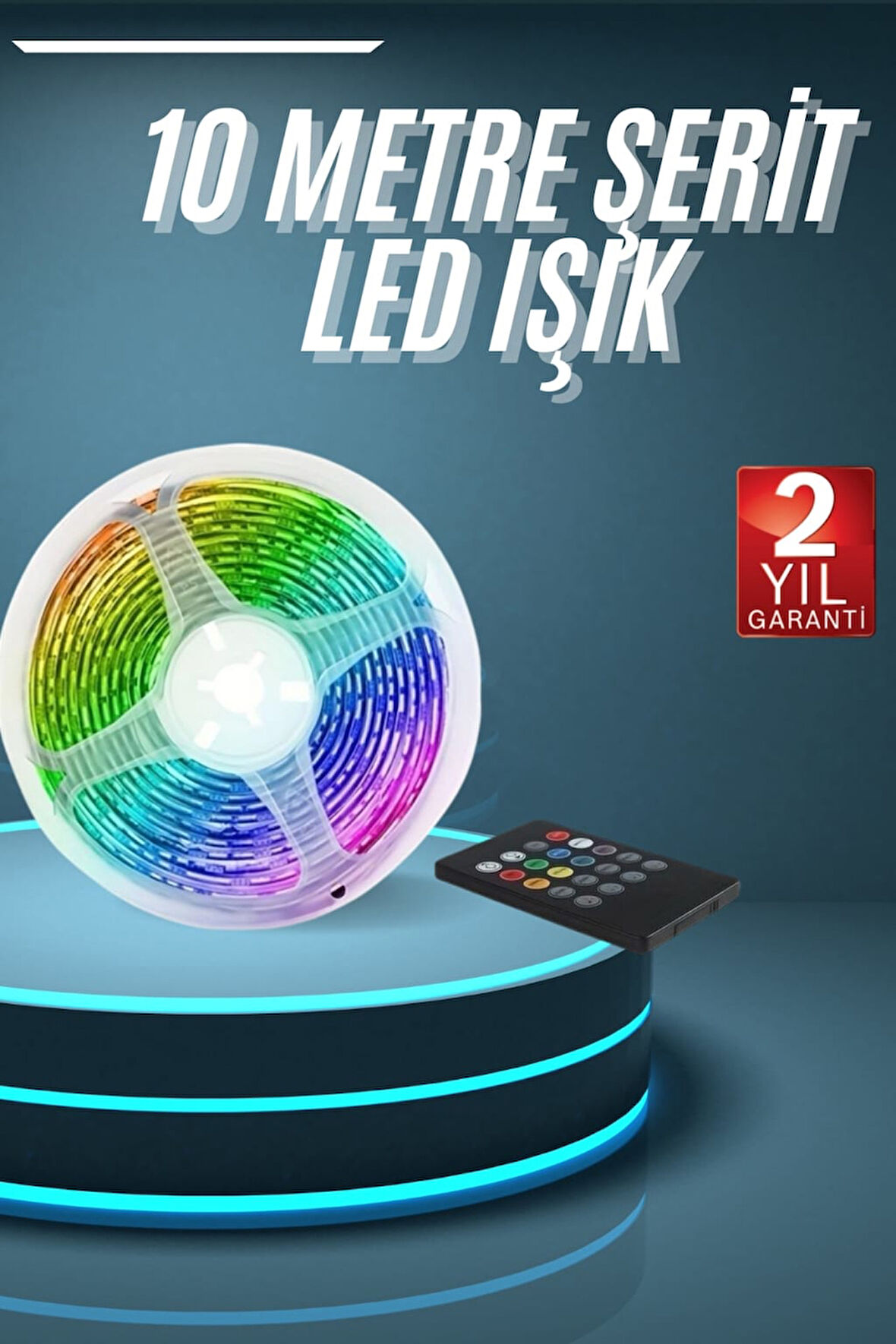 Neo Şerit LED Işık Kumandalı 10m