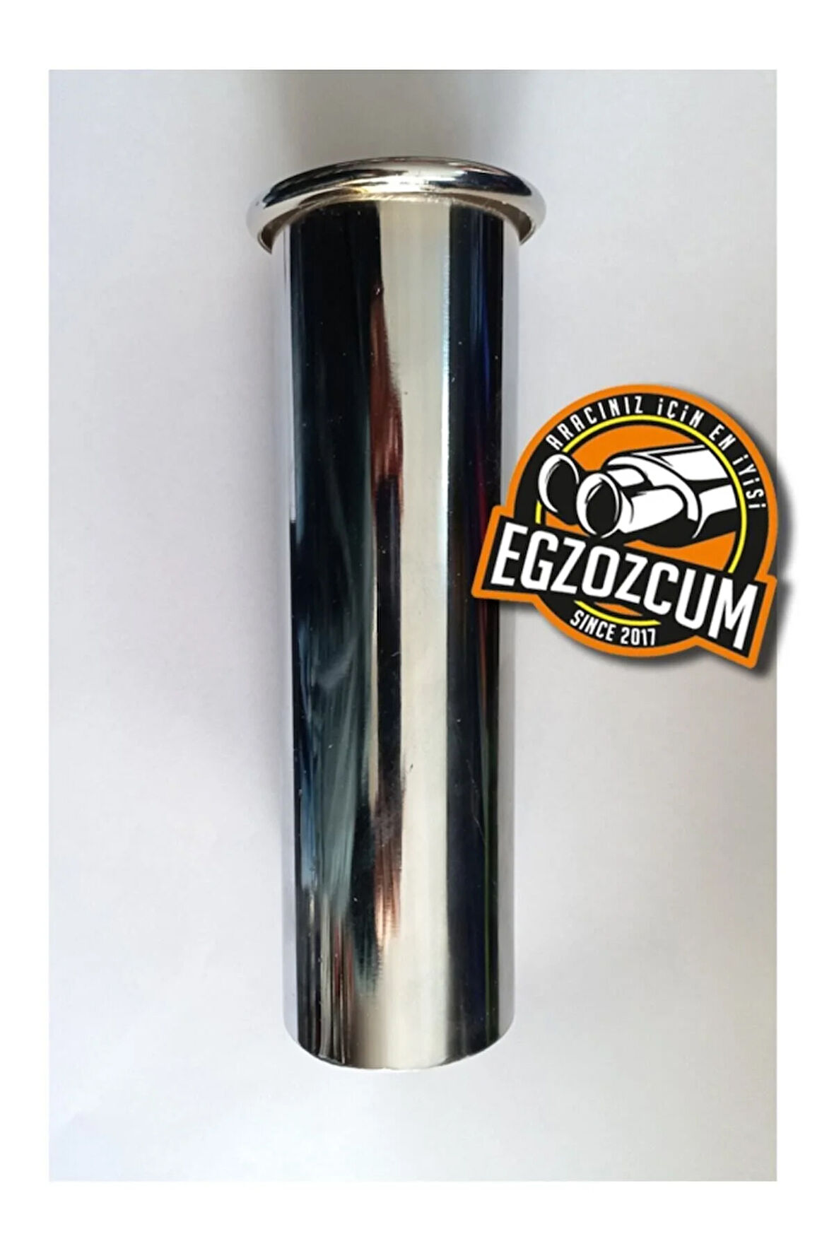 Nikelaj Egzoz Ucu 51 Mm Eksoz Çıkış Borusu Nikelaj