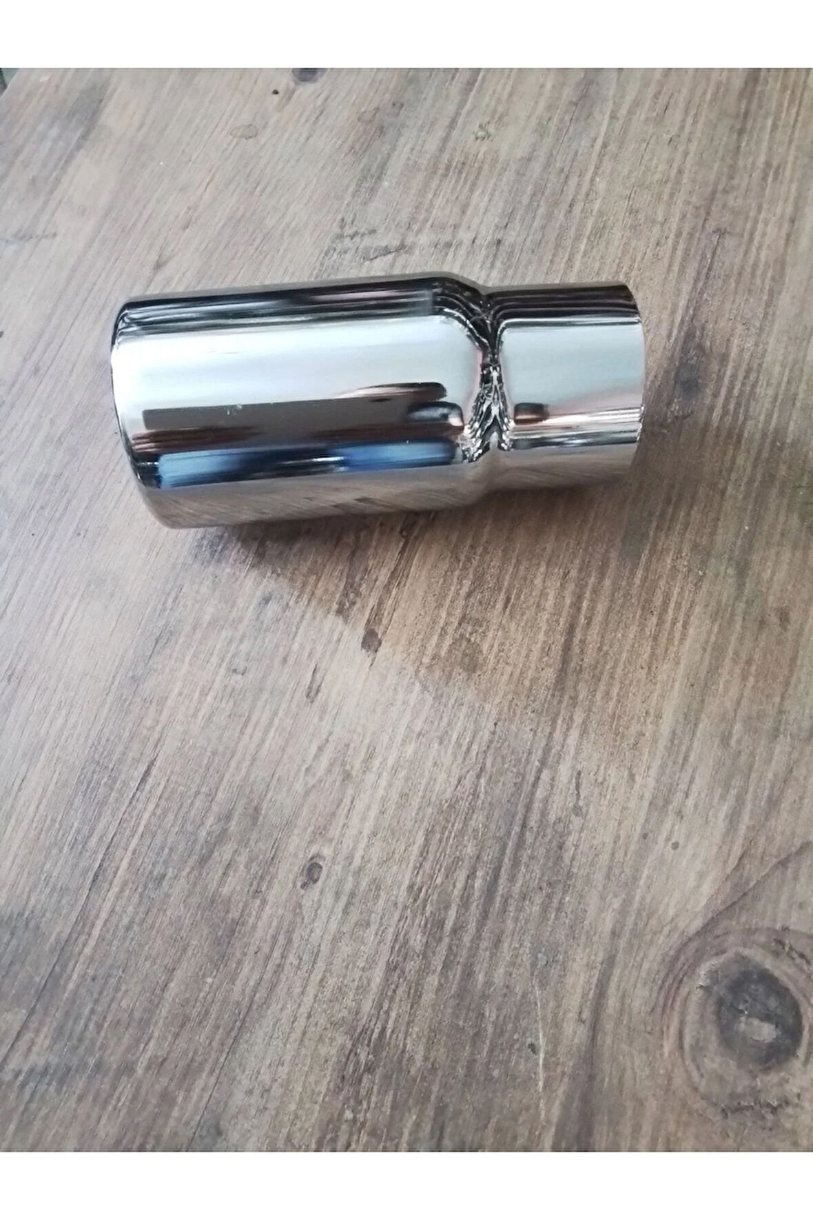 51 Mm . Rüzgar Sesli Egzoz Ucu Nikelaj Eksoz Başlığı