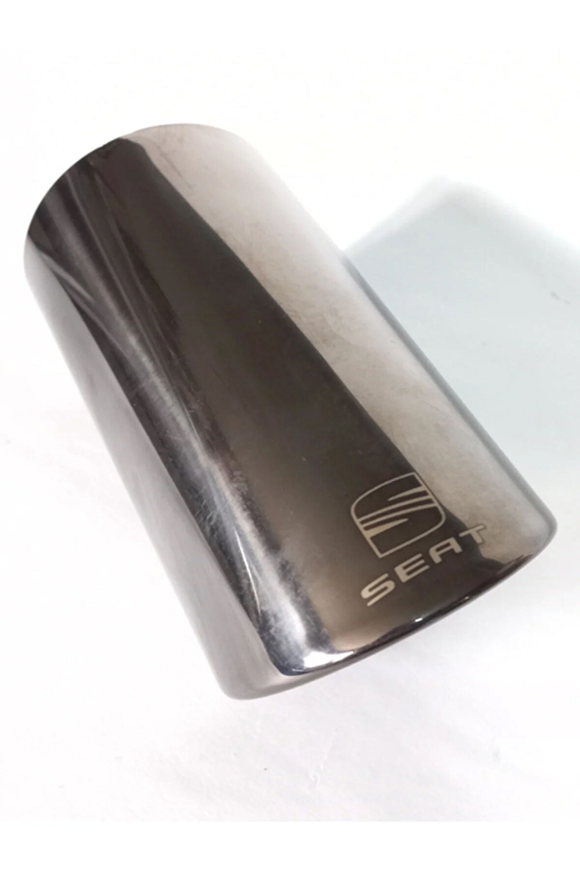 Paslanmaz Yarım Yanık Krom Tekli Egzoz Eksoz Ucu Uyumlu