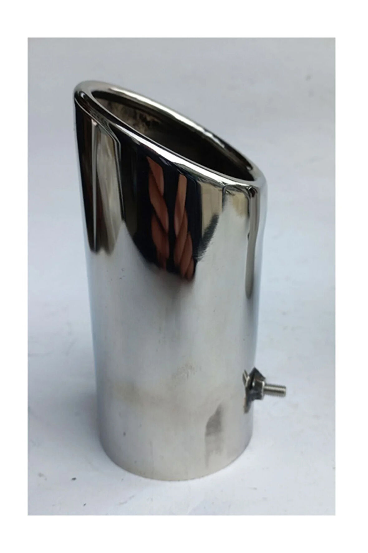 76 Mm. Tekli Somunlu Krom Egzoz Eksoz Ucu Volkswagen Passat Uyumlu 1 Adet