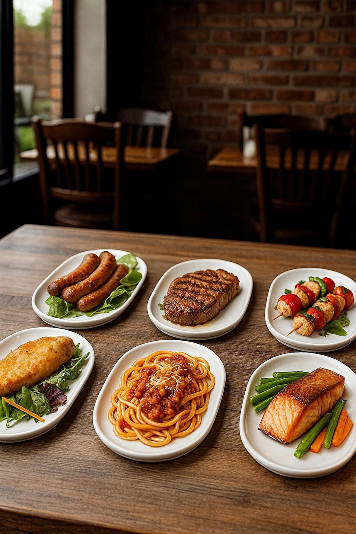 RGS HOMELİFE 4'Lü Seramik Kayık Tabak Seti Sunumluk