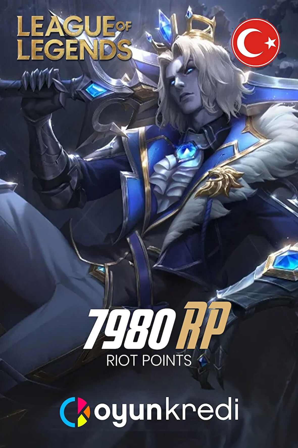 League Of Legends 7980 Rp TR