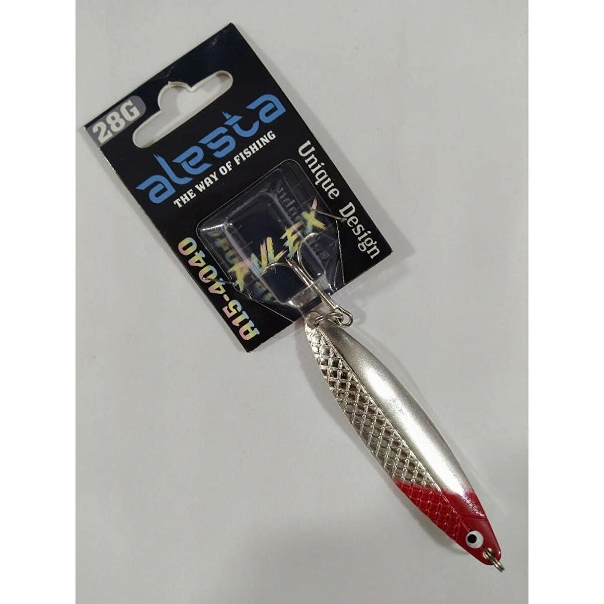  Alesta Pulex 28 GR Metal Kaşık - Kırmızı Kafa 