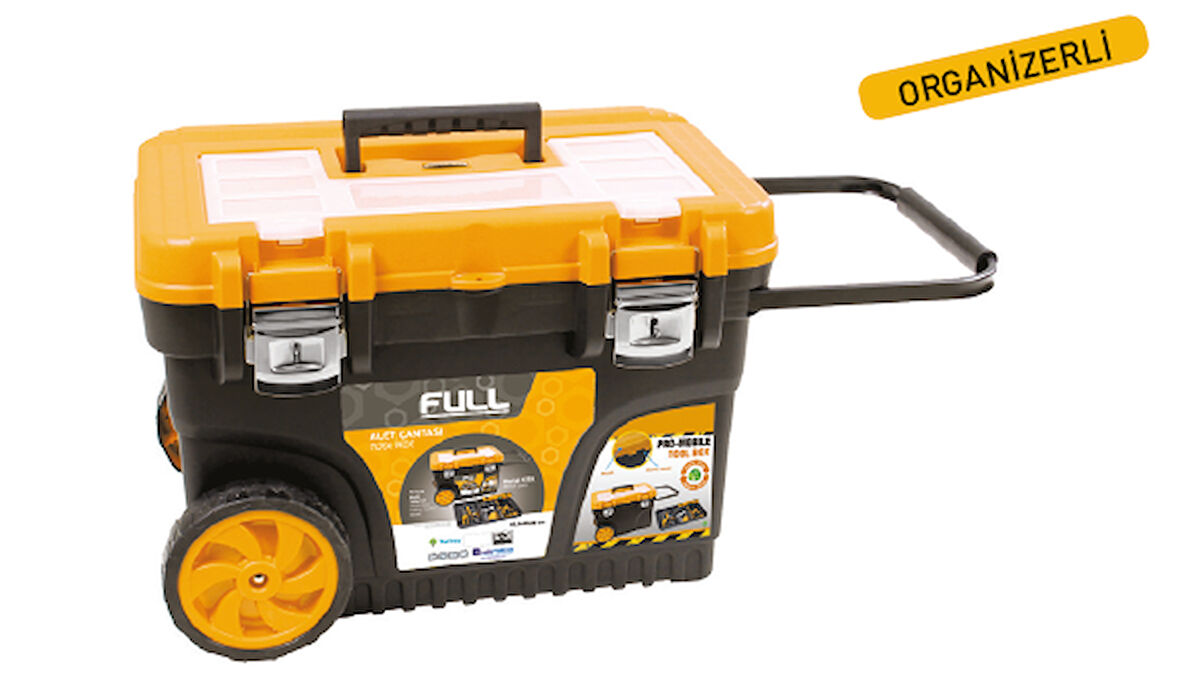 Full FULLMKT 26’’ Metal Kilitli Tekerlekli Takım Çantası