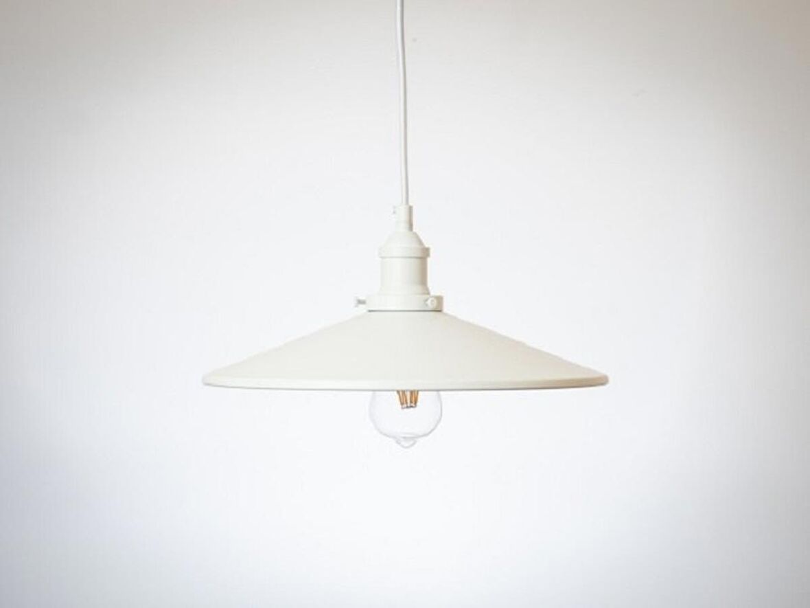RİOLİGHT RETRO TEKLİ METAL SARKIT AVİZE ŞAPKA ÇAPI: 38CM