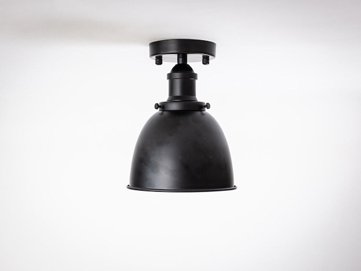 RİOLİGHT RETRO TEKLİ METAL PLOFONYER AVİZE