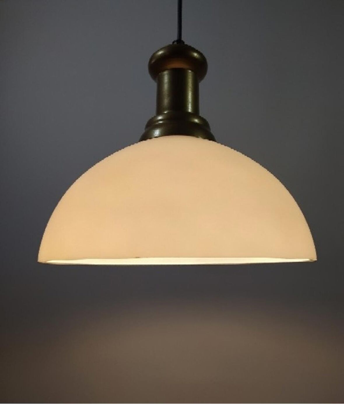 RİOLİGHT MODERN TEKLİ OPAL CAM SARKIT AVİZE ÇAP: 30CM