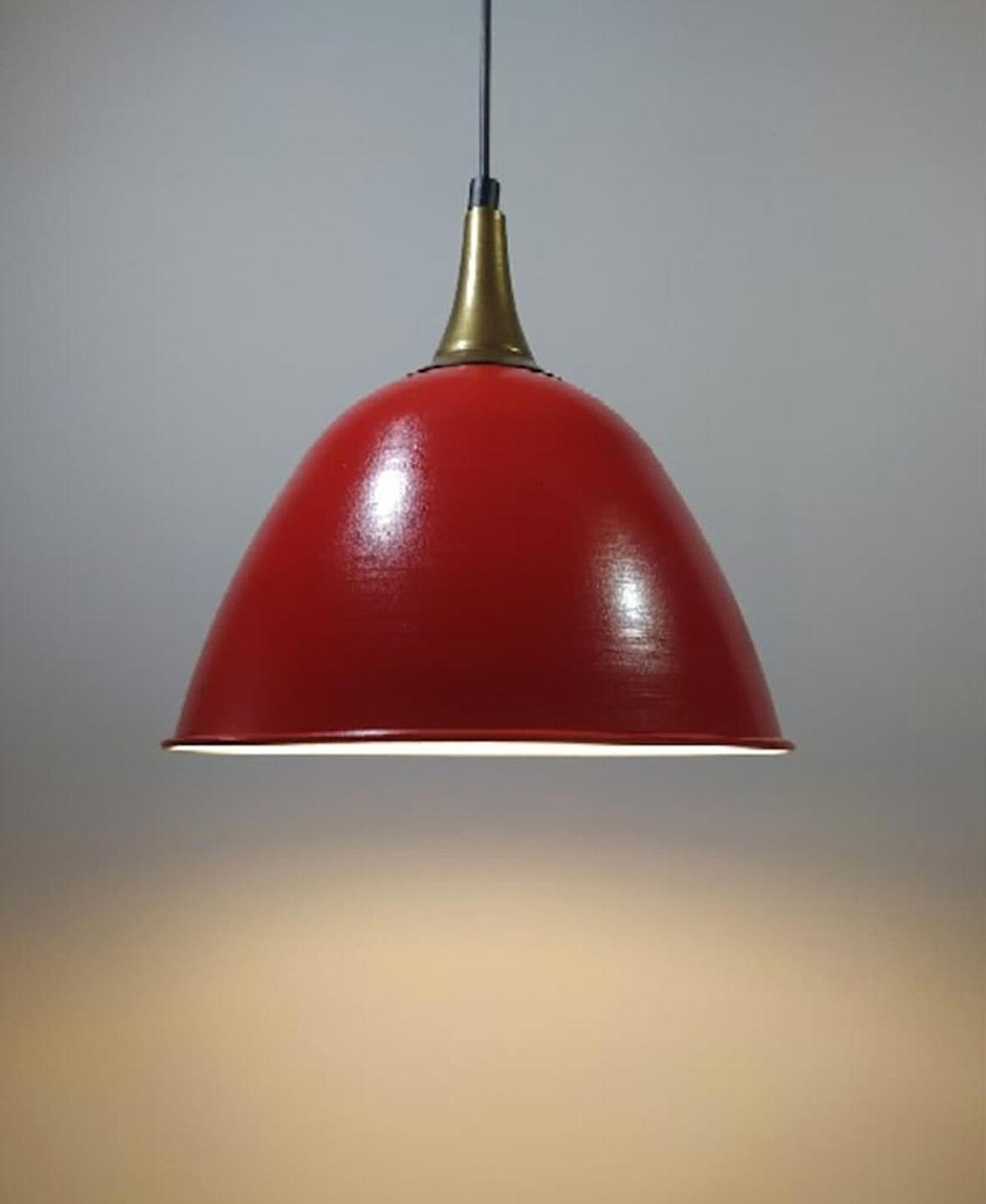 RİOLİGHT RETRO TEKLİ METAL SARKIT AVİZE ÇAP: 28CM
