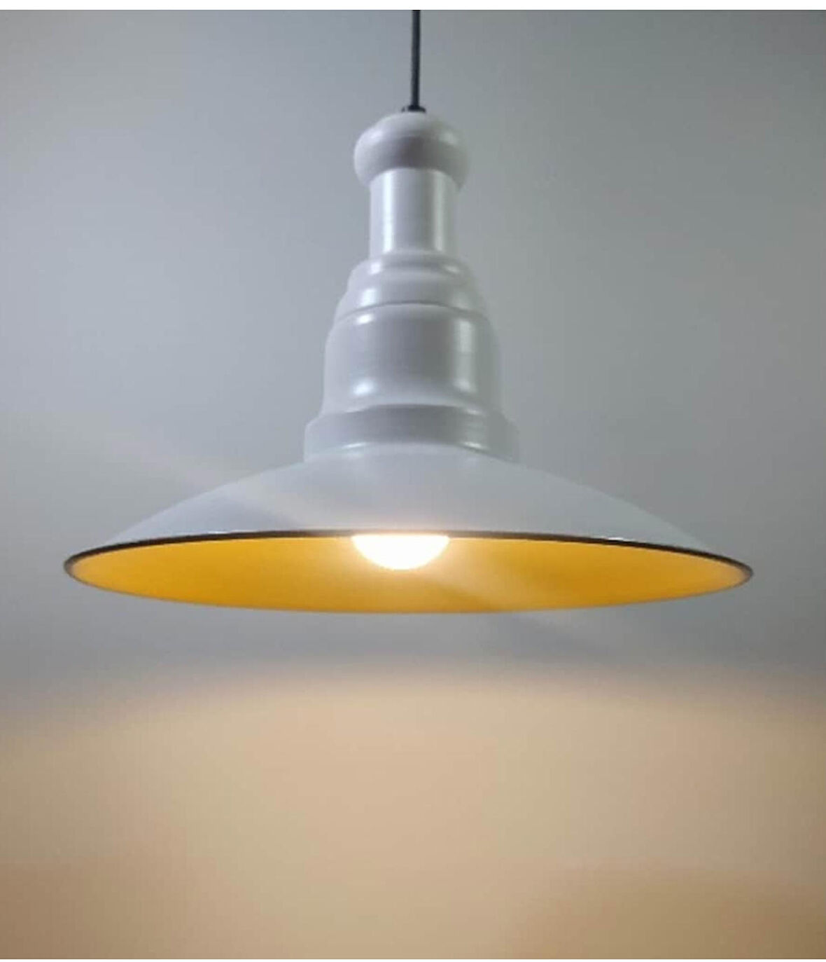 RİOLİGHT RETRO TEKLİ METAL SARKIT AVİZE ÇAP: 30CM