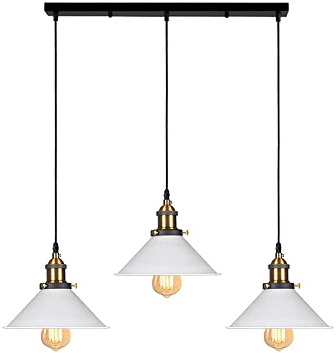 RİOLİGHT RETRO MASA ÜSTÜ METAL SARKIT AVİZE TABAN ÇAPI: 60CM