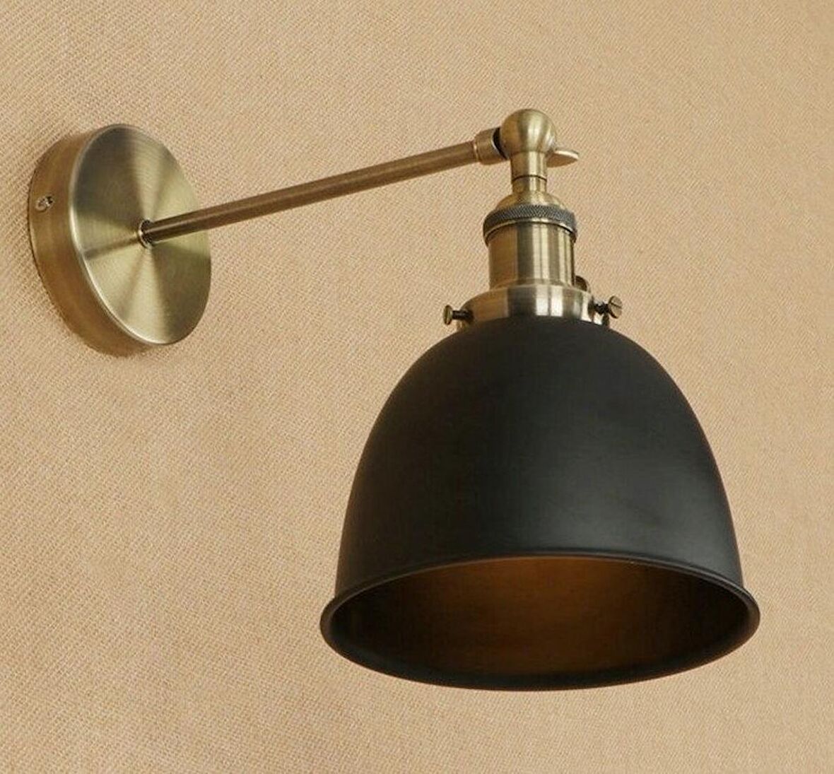 RİOLİGHT RETRO MAFSALLI HAREKETLİ BAŞLIK METAL DUVAR APLİK