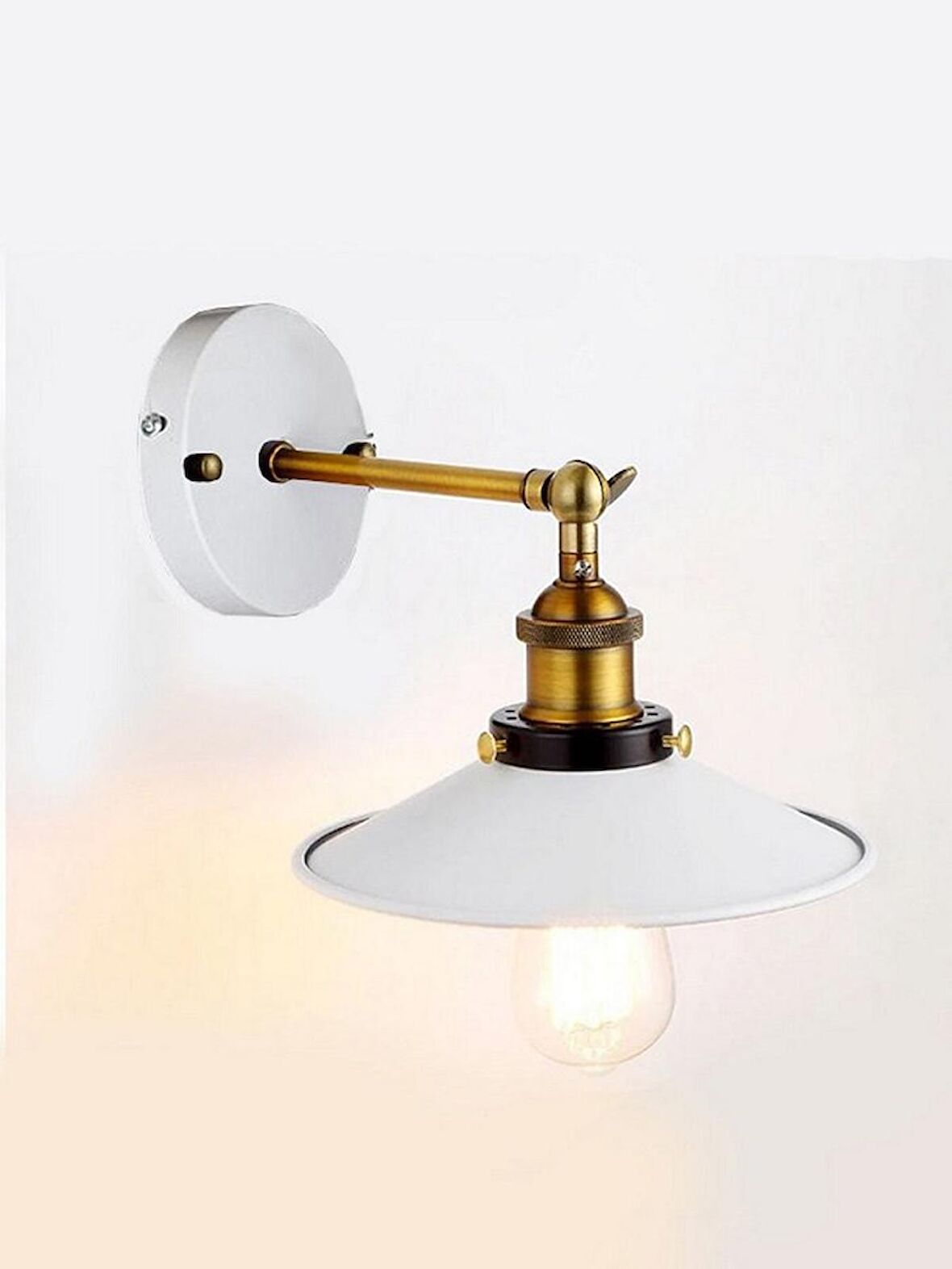 RİOLİGHT RETRO MAFSALLI HAREKETLİ BAŞLIK METAL APLİK ŞAPKA ÇAPI: 22CM
