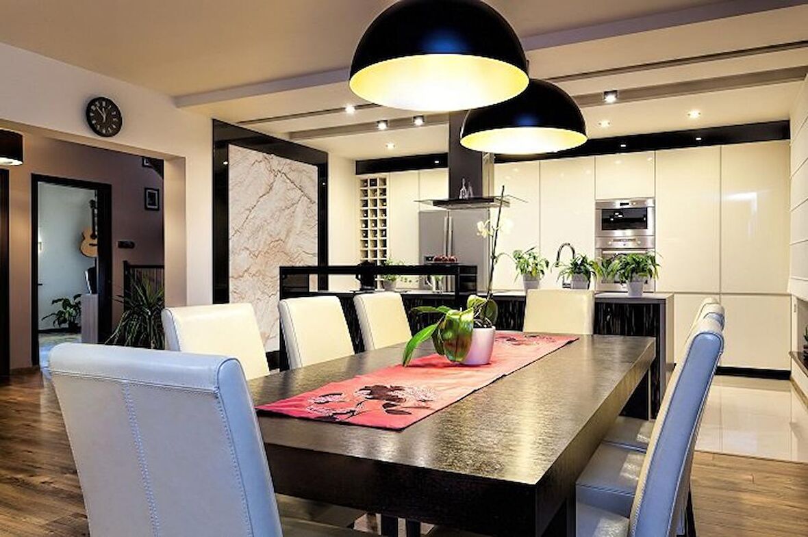 RİOLİGHT MODERN SİYAH İÇİ ALTIN MUTFAK,GENÇ ODASI İÇİN METAL SARKIT AVİZE ÇAP:40CM 1ADET FİYATIDIR