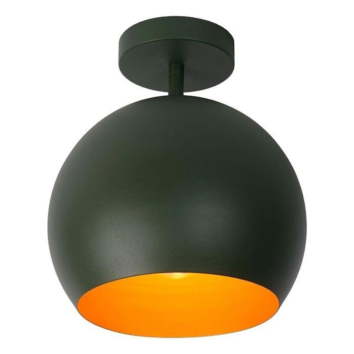 RİOLİGHT RETRO RUSTİK ODA,HOL,CAFE İÇİN TEKLİ METAL PLOFONYER AVİZE ŞAPKA ÇAPI:20CM