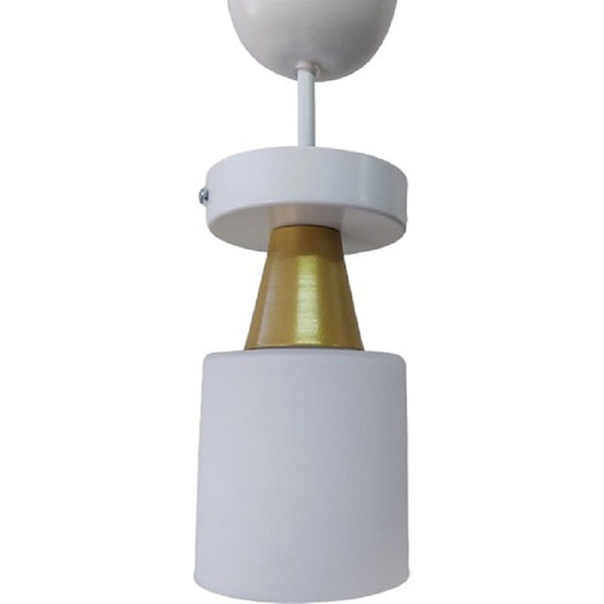 RİOLİGHT RETRO,RUSTİK1 OPAL CAMLI TEKLİ METAL SARKIT AVİZE