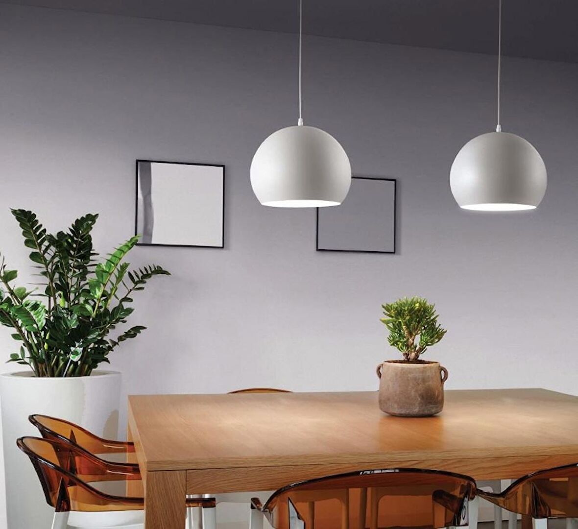 RİOLİGHT MODERN,VİNTAGE,RETRO,RUSTİK 1XE27 DUYLU BEYAZ METAL SARKIT AVİZE NOT:1ADET FİYATIDIR.
