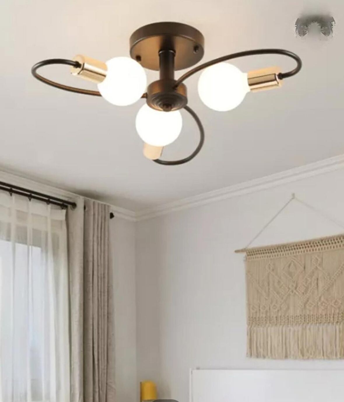 RİOLIGHT RETRO ÜÇLÜ TAVAN AVİZESİ