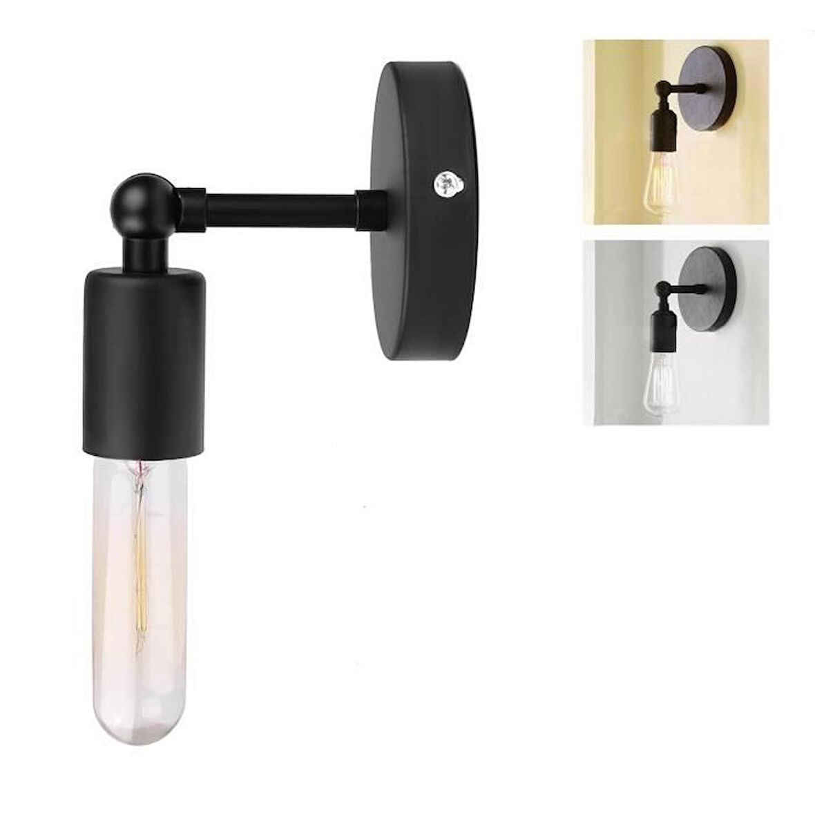 RİOLİGHT MODERN MAFSALLI HAREKETLİ BAŞLIK METAL APLİK