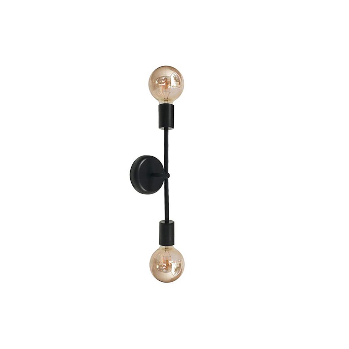 RİOLİGHT RETRO İKİLİ METAL DUVAR APLİK