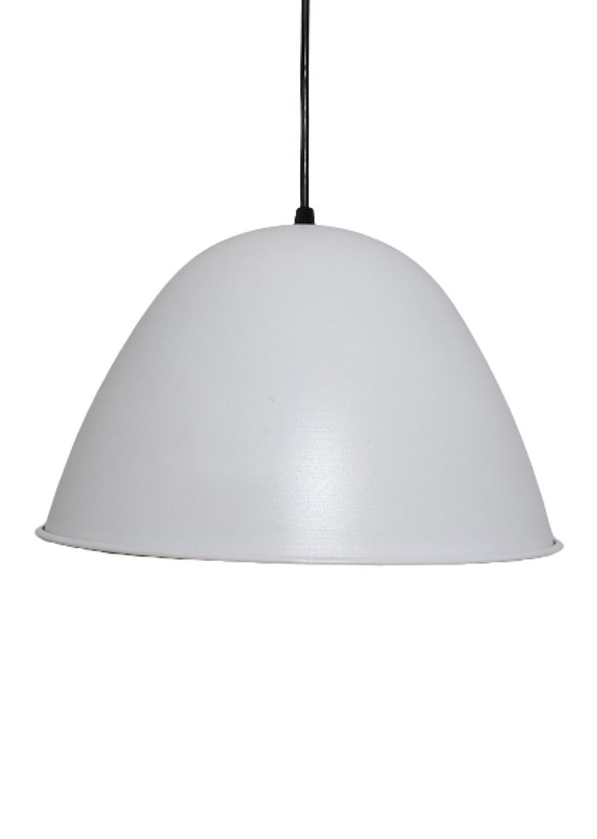 RİOLİGHT RETRO BEYAZ İÇİ GOLD TEKLİ METAL SARKIT ÇAP:28CM