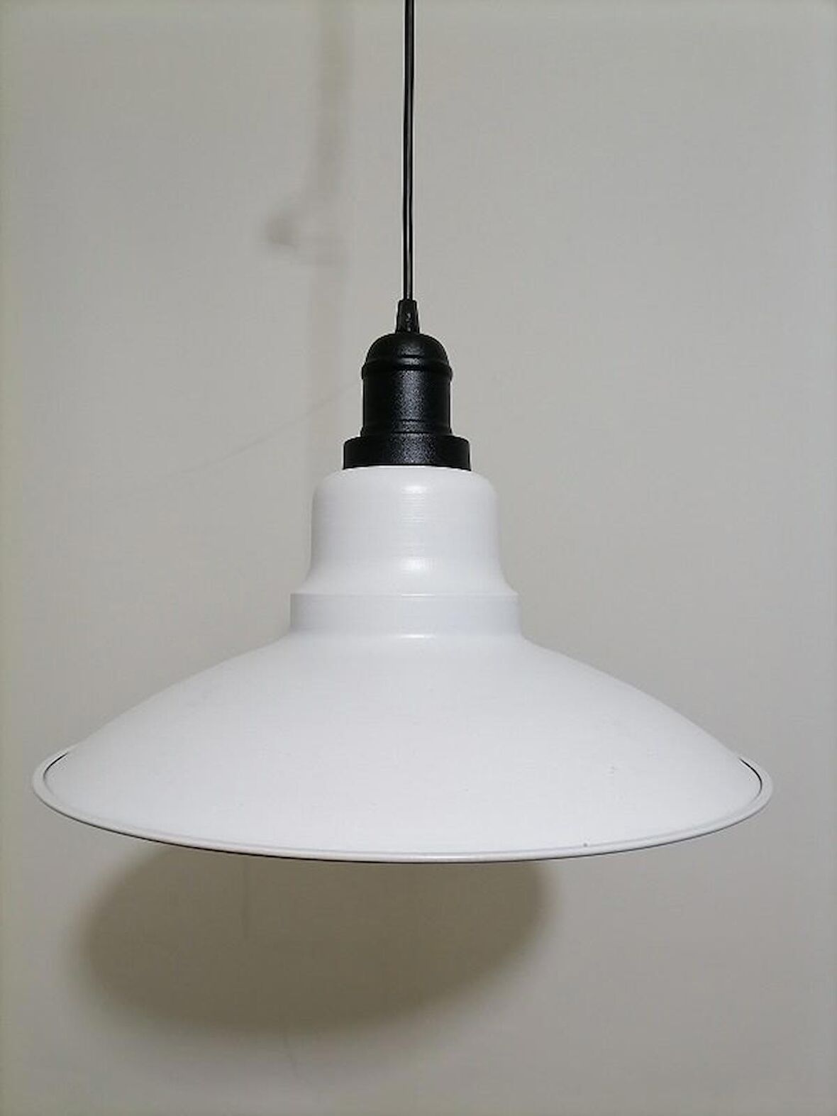 RİOLİGHT RETRO BEYAZ İÇİ BEYAZ TEKLİ METAL SARKIT ÇAP: 37CM