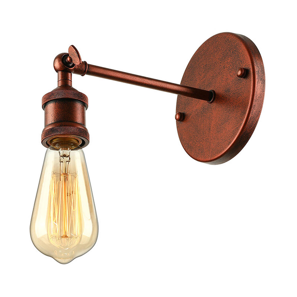 RİOLİGHT RETRO BAKIR MAFSALLI TEKLİ METAL APLİK