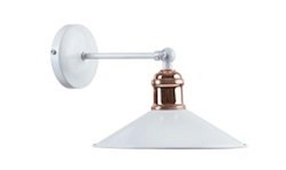 RİOLIGHT RETRO MAFSALLI HAREKETLİ BAŞLIK METAL APLİK ŞAPKA ÇAPI: 22CM