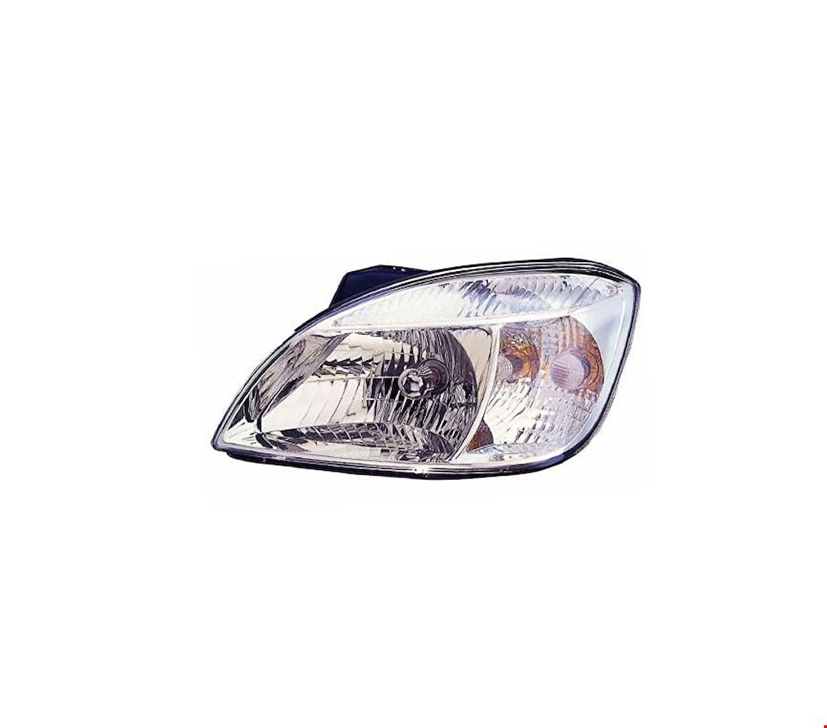 Kia Rio 2005-2011 Arası Uyumlu Sol Kromlu Ön Far