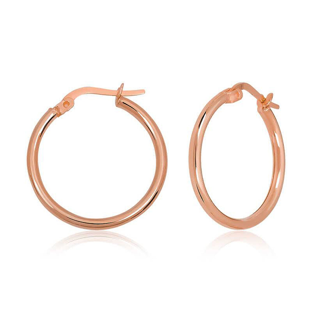 925 Ayar Gümüş Halka Kadın Küpe