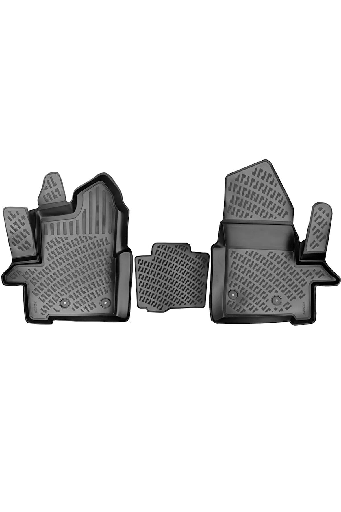 Ford Transit - Kapalı Kasa 2024 Araca Özel Tasarım 3D Havuzlu Paspas