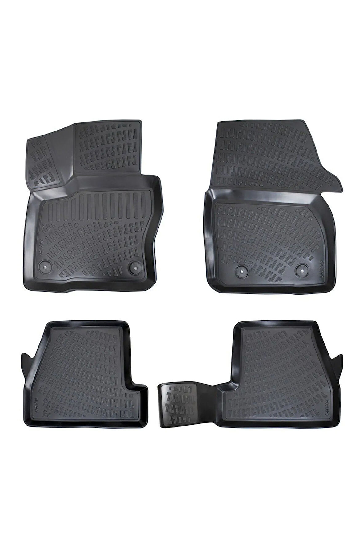 Ford Focus 3 2012 Araca Özel Tasarım 3D Havuzlu Paspas