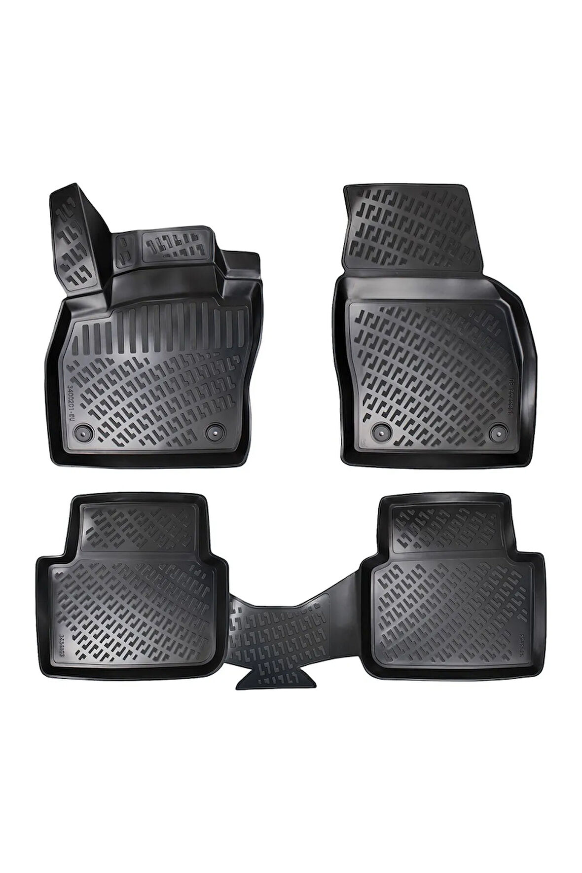 Skoda Kamiq 2020 Araca Özel Tasarım 3D Havuzlu Paspas