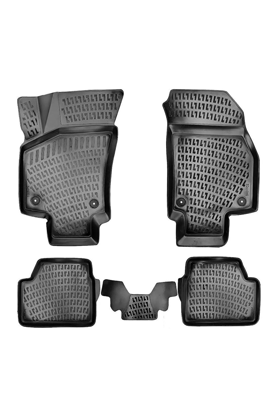 Opel Astra H 2004 Araca Özel Tasarım 3D Havuzlu Paspas