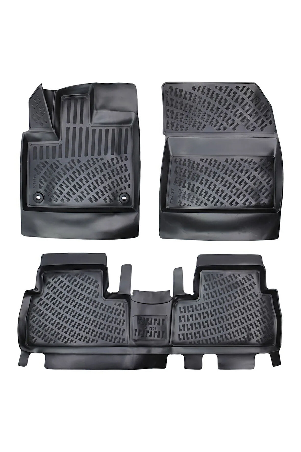 Opel Combo Excellence Paket 2024 Araca Özel Tasarım 3D Havuzlu Paspas