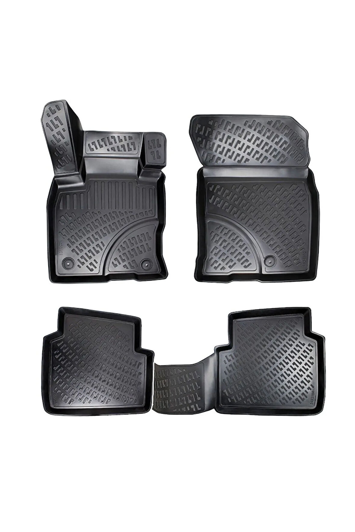 Ford Kuga 2020 Araca Özel Tasarım 3D Havuzlu Paspas