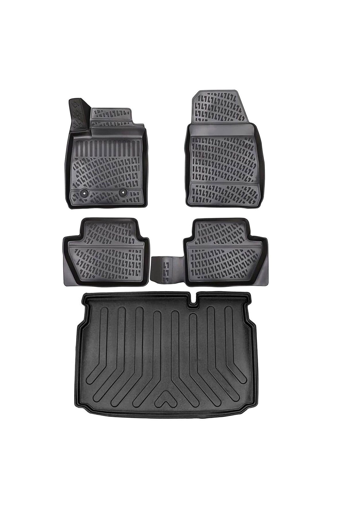 Frd Ecosport 3d Paspas Ve Alt Bagaj Havuzu Seti