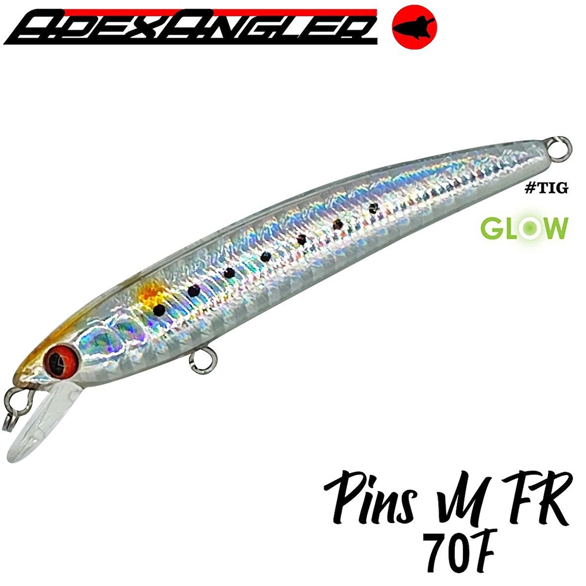 APEX ANGLER Pins M FR 70 F 70 mm 4.2 gr #TIG